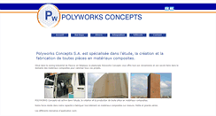 Desktop Screenshot of polyworksconcepts.be