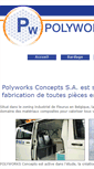 Mobile Screenshot of polyworksconcepts.be