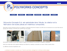 Tablet Screenshot of polyworksconcepts.be